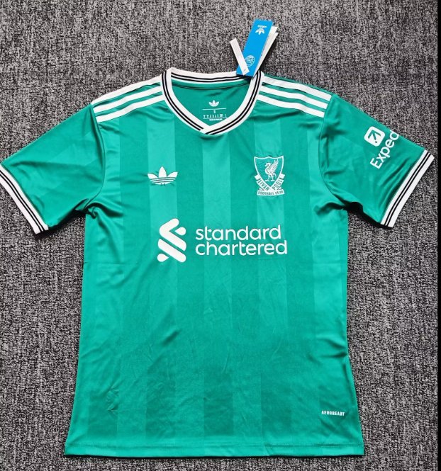 AAA Quality Liverpool 25/26 Third Green Soccer Jersey